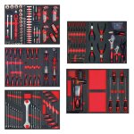 Modules outils en mousse 212 pi�ces starter ? id�al servante et �tabli ? starter complet et pr�t � l?usage ...