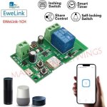 Module de relais wifi - ewelink - 1 canal dc 5 - 32v - contrôle à distance et vocal - maison intelligente ... Module de relais wifi - ewelink - 1 canal dc 5 - 32v - contrôle à distance et vocal - maison intelligente ...