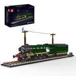 Mold king 12044 techniques train jouets le flyingman bloc de construction assembl�e locomotive mod�le ...
