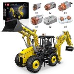 Mold king 17036 jouets techniques de voiture v�hicule ding�nierie � double t�te excavatrice motoris�e ...