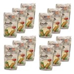 Molino peila - lot 12x farine de mas trs fine sans gluten - italie - molino peila - paquet 1kg