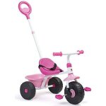 Tricycle 3 en 1 - molto - urban trike - rose - pour enfants de 18 mois  4 ans - montage facile