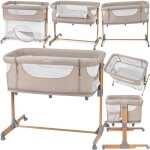 Momi smart bed ? lit cododo b�b� 4 - en - 1 ? hauteur & inclinaison ? berceau avec moustiquaire matelas ...