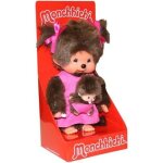 Poup�e - monchhichi - maman et b�b� rose - 20cm - convient aux enfants � partir de 3 ans - int�rieur