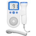 Moniteur de fréquence cardiaque f?tal doppler - maison stéthoscope - bleu Moniteur de fréquence cardiaque f?tal doppler - maison stéthoscope - bleu
