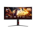 Moniteur incurv� - aoc - cu34g4z - 34 pouces - 240 hz - freesync premium - hdr400