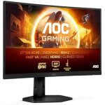Moniteur incurv� aoc gaming cq27g4x - qhd 27 pouces 180 hz 05 ms freesync prem. hdr10