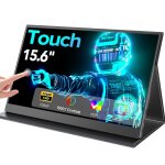 Moniteur tactile portable uperfect 156 pouces �cran ips full hd tactile 10 points connexion par c�ble ...