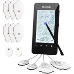 Monlida lectrostimulateur tens avec 12 modes et 2 canaux fonctionnement de lcran tactile