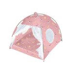 Monn�ka tente anti - uv upf50 + pour b�b� whale pink