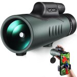 Monoculaire 12x50 hd Étanche - k&f concept - prisme bak4 - trépied et adaptateur pour téléphone portable ... Monoculaire 12x50 hd Étanche - k&f concept - prisme bak4 - trépied et adaptateur pour téléphone portable ...