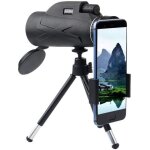 Monoculaire starscope 80 x 100 mm monoculaire haute puissance hd avec support pour smartphone et tr�pied ...