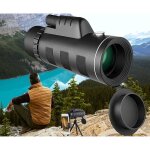 Monoculaire starscope - monoculaire hd haute puissance avec support pour smartphone et tr�pied - monoculaire ...
