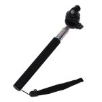 Monopode perche tlscopique extensible + adaptateur trpied pour gopro noir - le monopode poche extensible ...