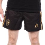 Montpellier short de rugby noir / dor� homme le coq sportif mhr