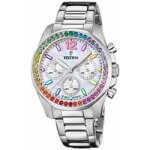 Montre - festina - f20606 / 2 - Étanchéité 10 atm - bracelet acier inoxydable - cadran blanc Montre - festina - f20606 / 2 - Étanchéité 10 atm - bracelet acier inoxydable - cadran blanc