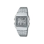 Montre - casio - a500wa - 7 - argenté - acier - digital Montre - casio - a500wa - 7 - argenté - acier - digital