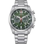 Montre - acier vert - citizen - ca4640 - 50x