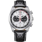 Montre - aciercuir noir - citizen - ca4640 - 09a