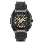 Montre adidas originals - mixte - aofh24020 - noir r�sine - 45mm - 10 bar