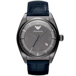 Montre - armani - ar1649 - acier inoxydable - cuir v�ritable - r�sistante � leau 50m