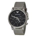Montre - armani - ar1808 - noir - analogique - chic