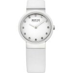 Montre - bering - 10729 - 854 - céramique - extra plate - cuir blanc femme Montre - bering - 10729 - 854 - céramique - extra plate - cuir blanc femme