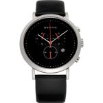 Montre bering classique 10540 - 402 - extra plate chrono homme - acier - verre saphir - cuir Montre bering classique 10540 - 402 - extra plate chrono homme - acier - verre saphir - cuir