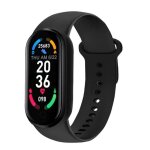 Montre bluetooth m6 smart bracelet surveillance de la sant de la pression artrielle de la frquence ...