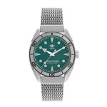 Montre  bracelet adidas watches aofh22005 mtal argent - etanche 5 atm - quartz - analogique - adulte ...