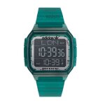 Montre  bracelet adidas watches aost22048 - vert - chronographe - quartz - 5 atm