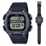 Montre - bracelet casio youth - long strap (dw - 291hx - 1avdf) - tanche 20 atm - multifonction