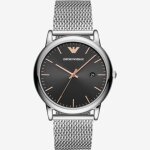 Montre - bracelet - emporio armani - luigi ar11272 - quartz - analogique - acier noir