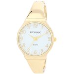 Montre - excellanc - ligne signature - dor� m�tal - bo�tier 32 mm - mouvement quartz japan pc21