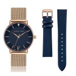 Montre et bracelet de montre femme isabella ford florence - rose gold - 36 mm