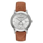 Montre bracelet pvad5 burberry hommes la ville gaufr�e ch�que montre bu9904