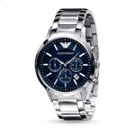 Montre bracelet - emporio armani - ar2448 - cadran bleu - acier inoxydable - analogique