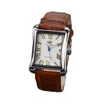 Montre bracelet xhfnp mcanique automatique mode luxe hommes cuir cadran carr argent business montres ...