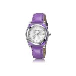 Montre - breil - escape - argent - cuir - femme