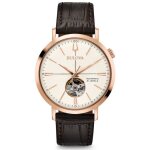 Bulova montre homme automatique 97a136