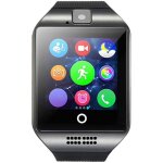 Montre intelligente - zisonix - mod�le enfants - �cran tactile 2. 5d - cam�ra int�gr�e - noir