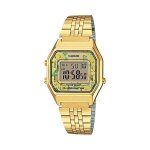 Montre - casio - la - 680wg - 9c - doré - métal - digital Montre - casio - la - 680wg - 9c - doré - métal - digital