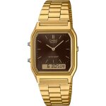 Montre - casio - aq - mixte - bronze - quartz - digital