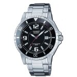 Montre - casio - basic - acier inoxydable - quartz - �tanch�it� 20 atm