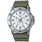 Montre - casio - mtp - vd300 - 3b - quartz - bracelet caoutchouc - rsistante  leau