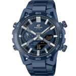 Montre - casio - ecb - 2000cb - 2aef - acier inoxydable - résistante à leau 10 bar - double affichage ... Montre - casio - ecb - 2000cb - 2aef - acier inoxydable - résistante à leau 10 bar - double affichage ...