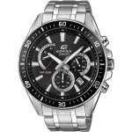 Montre - casio - efr - 552d - 1avuef - argent - noir - quartz - analogique