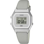 Montre casio - femmes - la680wel - 8ef - bracelet en cuir gris - fonctions calendrier chronographe et ... Montre casio - femmes - la680wel - 8ef - bracelet en cuir gris - fonctions calendrier chronographe et ...