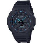 Montre - casio - g - shock - noir et bleu résiné Montre - casio - g - shock - noir et bleu résiné