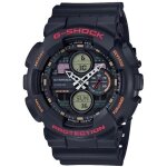 Montre - casio - ga - 140 - 1a - résine noire - affichage digital - sport Montre - casio - ga - 140 - 1a - résine noire - affichage digital - sport